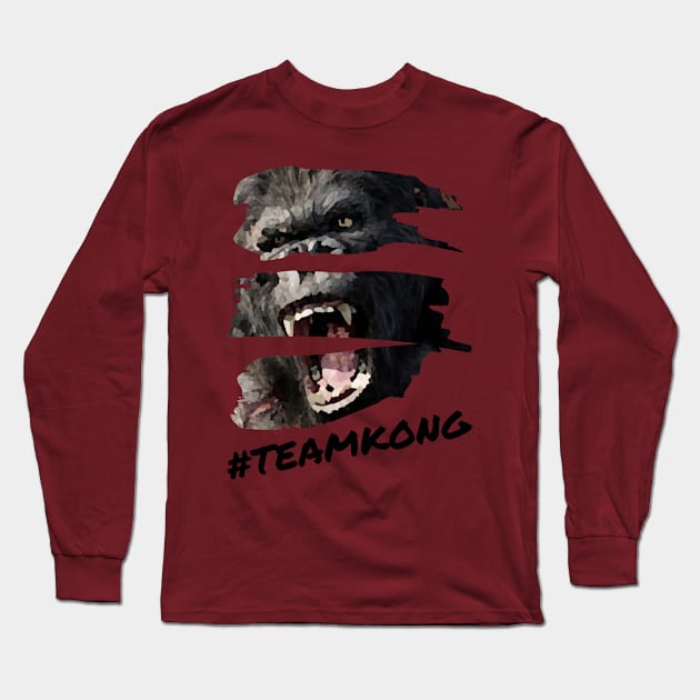 Team Kong Long Sleeve T-Shirt by Yas R